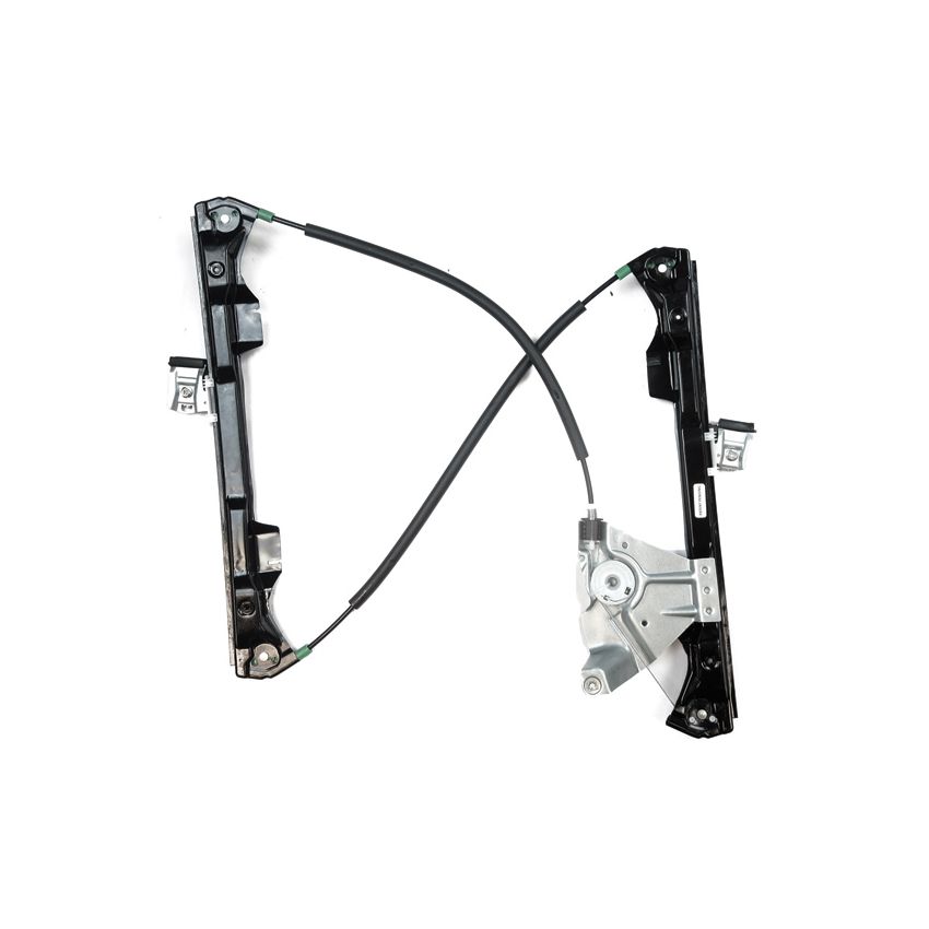 LH FRONT WINDOW REGULATOR (LESS MOTOR):  X-TYPE