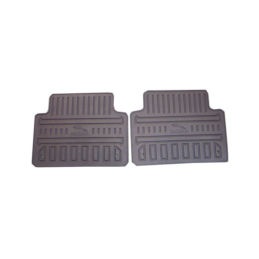 DROP-IN RUBBER MAT SET (REAR):  XF