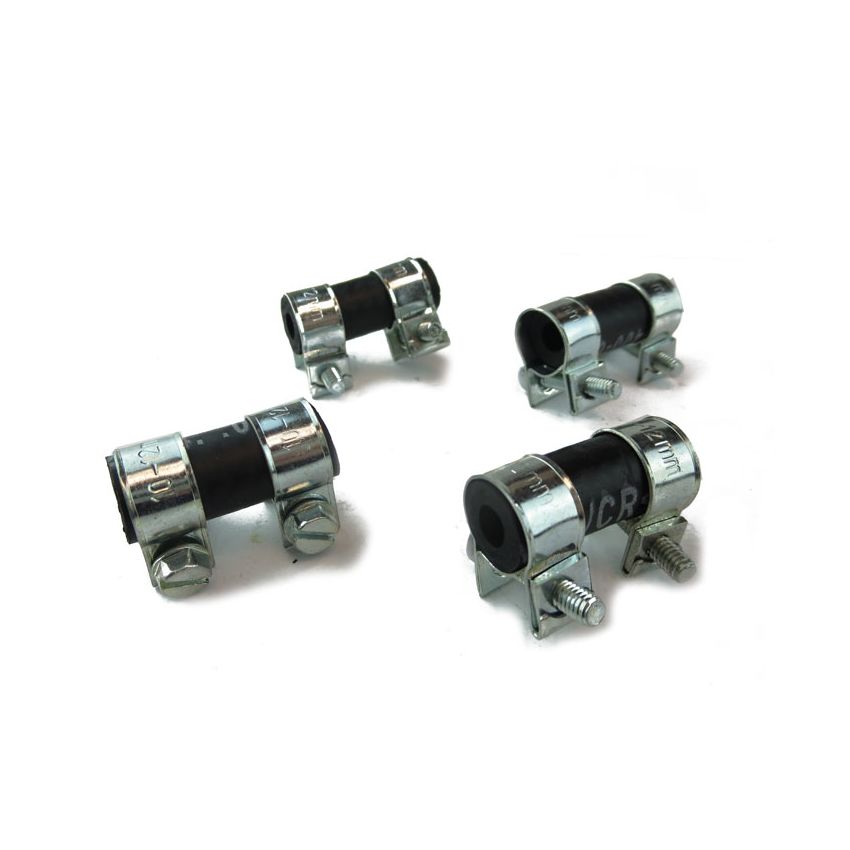 CARBURETTOR HOSE SET (SET OF 4):  E-TYPE V12