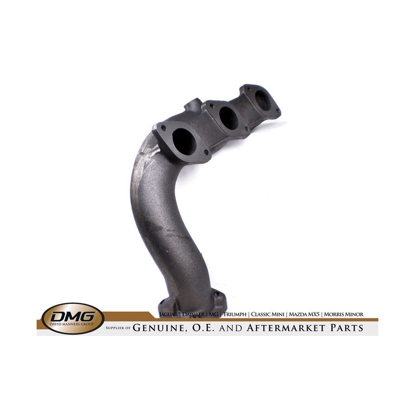 LH FRONT/RH REAR EXHAUST MANIFOLD:  E-TYPE V12