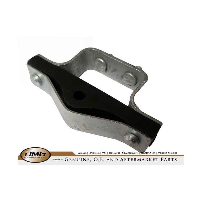 REAR EXHAUST MOUNTING:  XJ MODELS