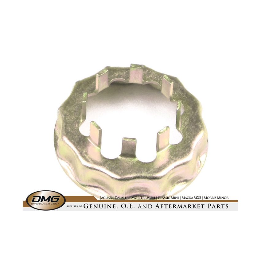 FRONT HUB NUT RETAINER:  XJ40, XJS, XJ S3
