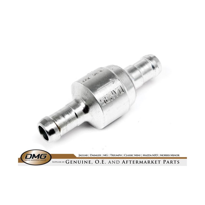 VACUUM CHECK VALVE:  E-TYPE V12, XJ MODELS