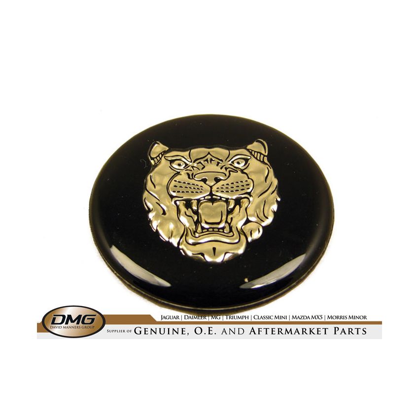 HUB CAP BADGE  (JAGUAR):  XJ40, XJS