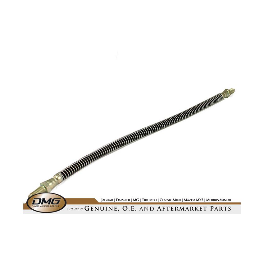 FRONT BRAKE HOSE (MET):  XJ S2 S3, XJS