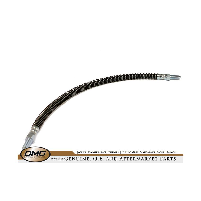 FRONT BRAKE HOSE (MET):  XJ S2 S3, XJS