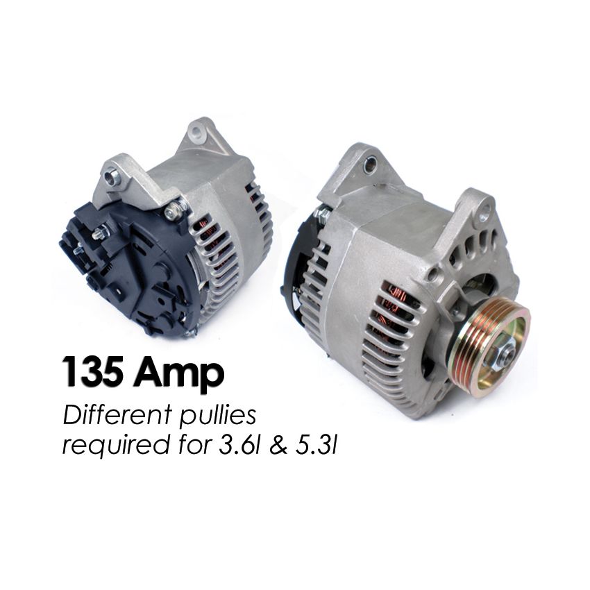 ALTERNATOR (175 AMP):  XJS LATE 3.6 & 5.3
