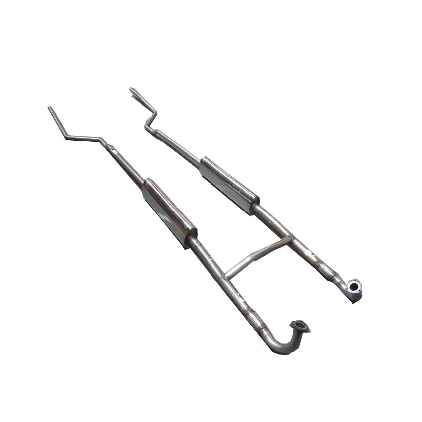 DAIMLER DART SP250 1959-65 MANUAL COMPLETE STAINLESS STEEL EXHAUST SYSTEM DSS39