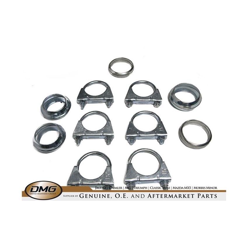 BASIC EXHAUST FITTING KIT:  XJ6 S1 S2