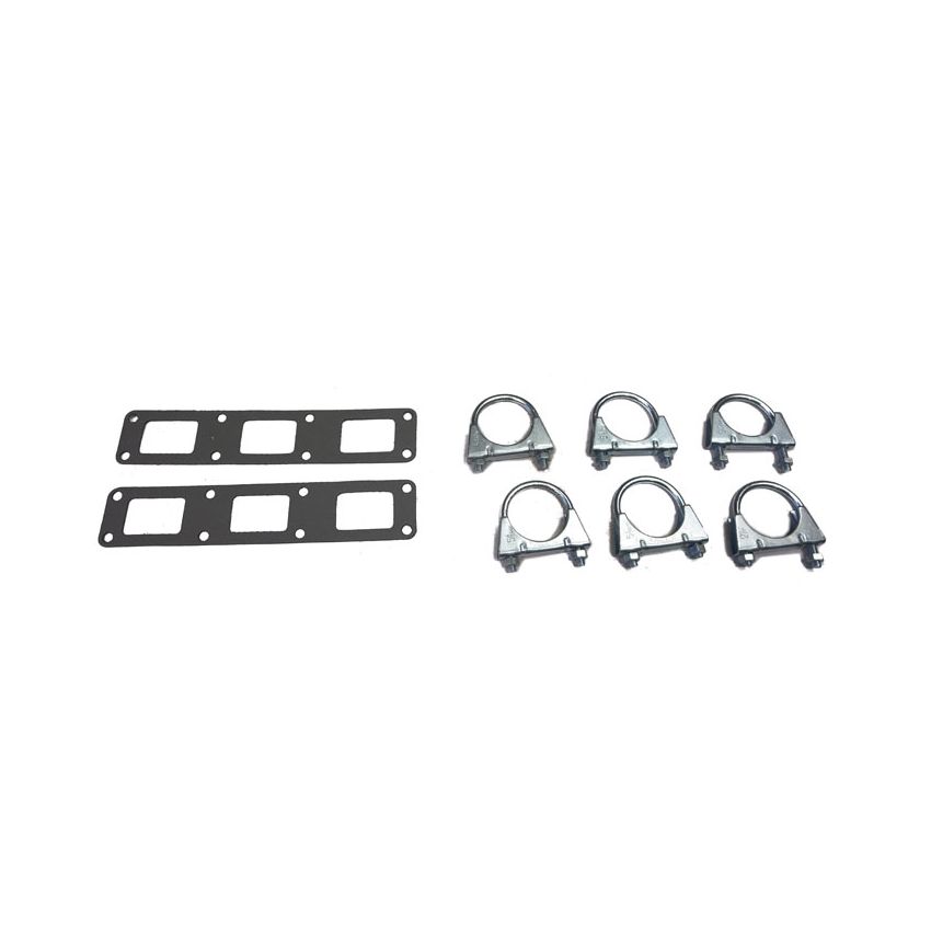 BASIC EXHAUST FITTING KIT:  XK, MK2, E-TYPE (BIG BORE)