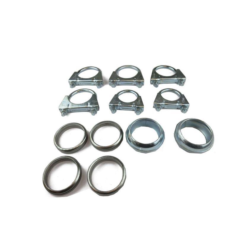 BASIC EXHAUST FITTING KIT:  E-TYPE V12