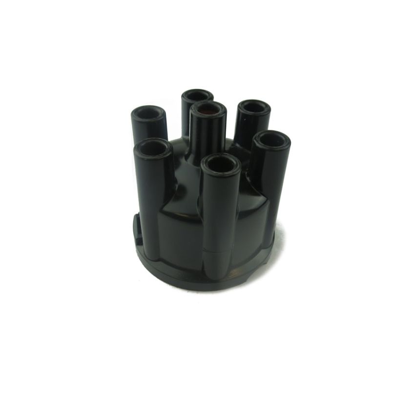 123 IGNITION DISTRIBUTOR CAP (BLACK):  6 CYL ENGINE