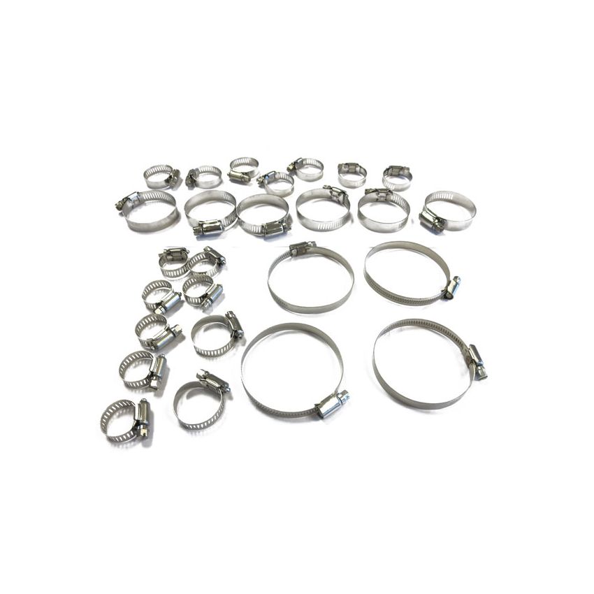 HOSE CLIP SET (S/STEEL):  DART