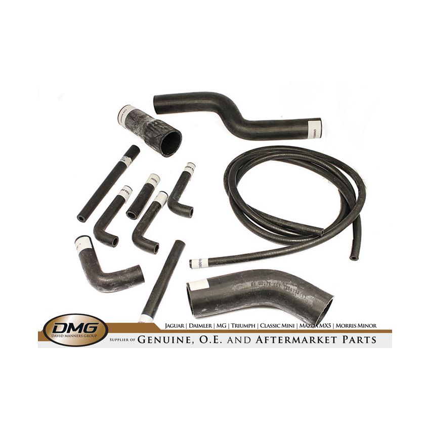 WATER HOSE KIT (KEVLAR):  E-TYPE S2 RHD