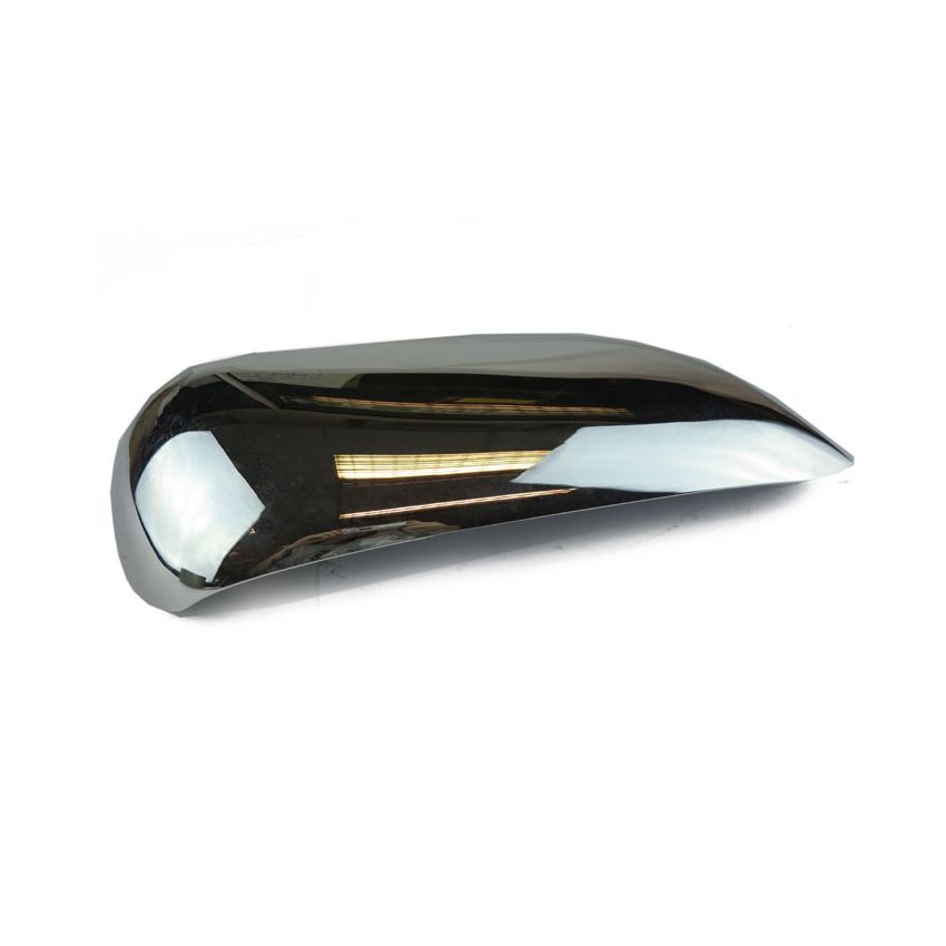 RH CHROME MIRROR COVER:  X300, XJ8