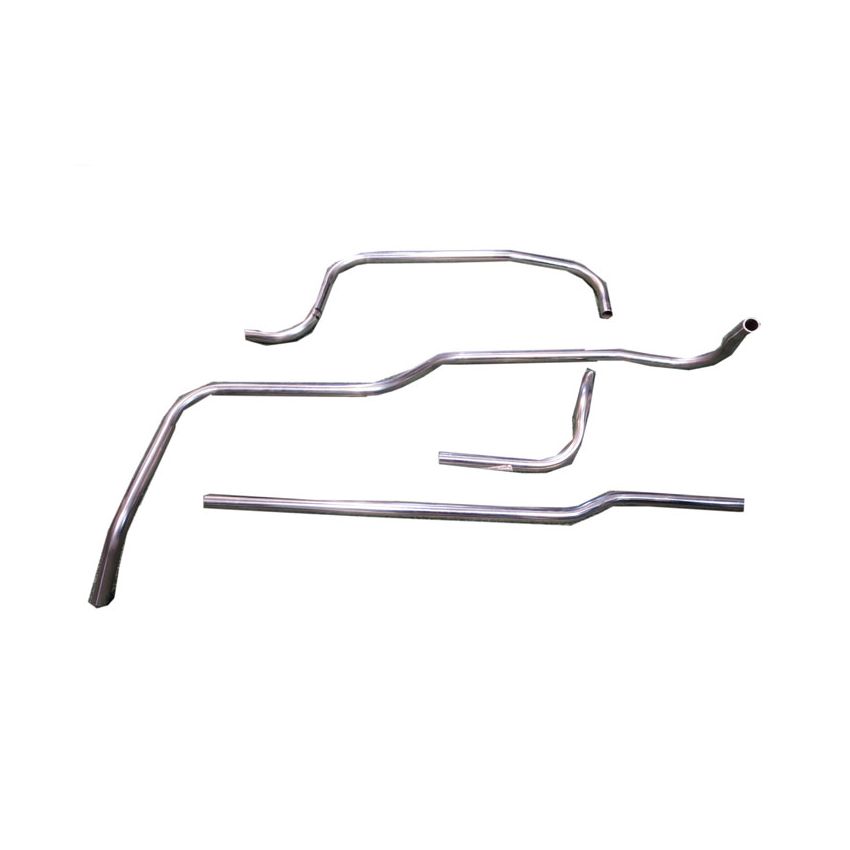 STAINLESS STEEL HEATER TRANSFER PIPE SET JAGUAR S-TYPE 3.4 3.8 HTP7SS