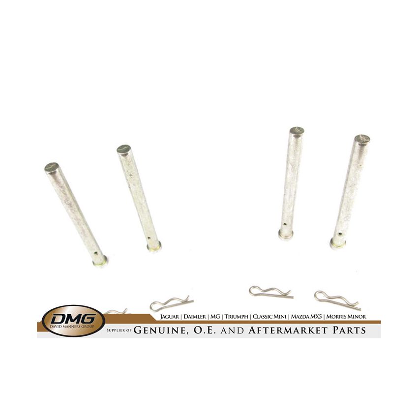 BRAKE PAD PINS & R-CLIPS:  MOST MODELS