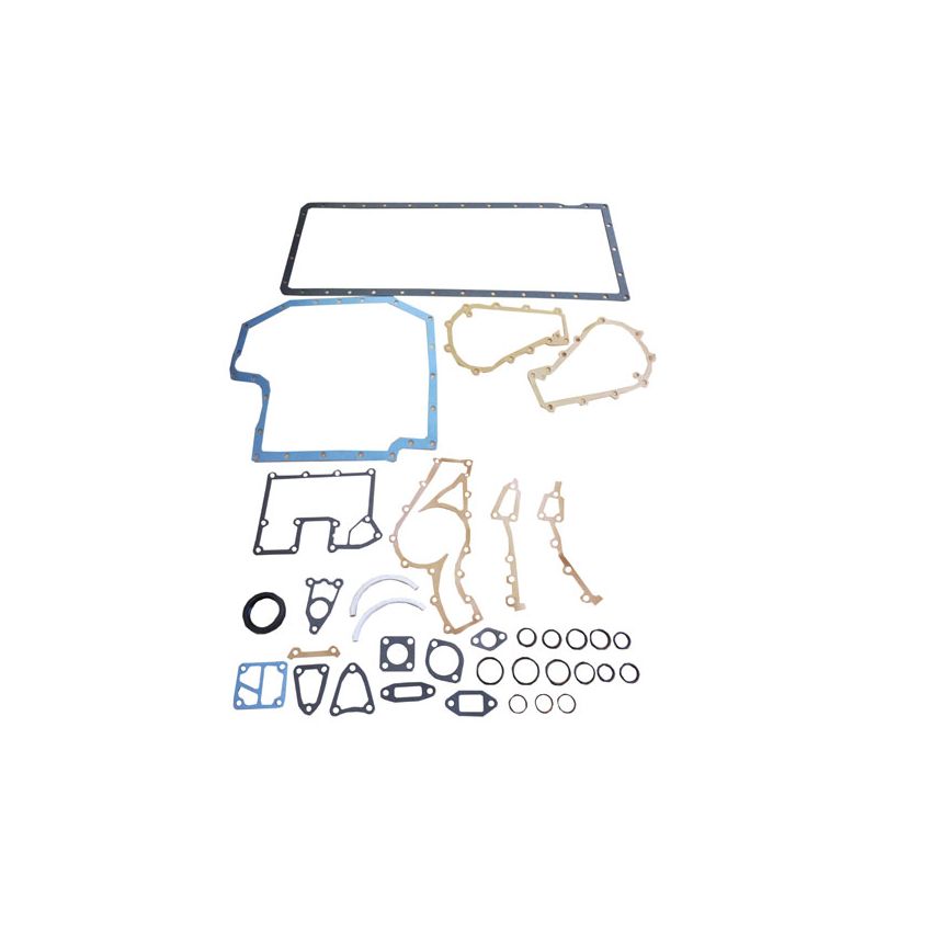 LOWER ENGINE GASKET & SEAL SET:  V12 ENGINE