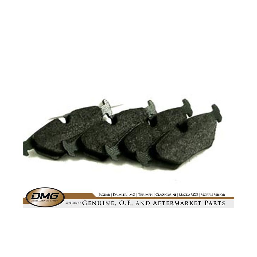 REAR BRAKE PAD SET:  XJ40, XJS