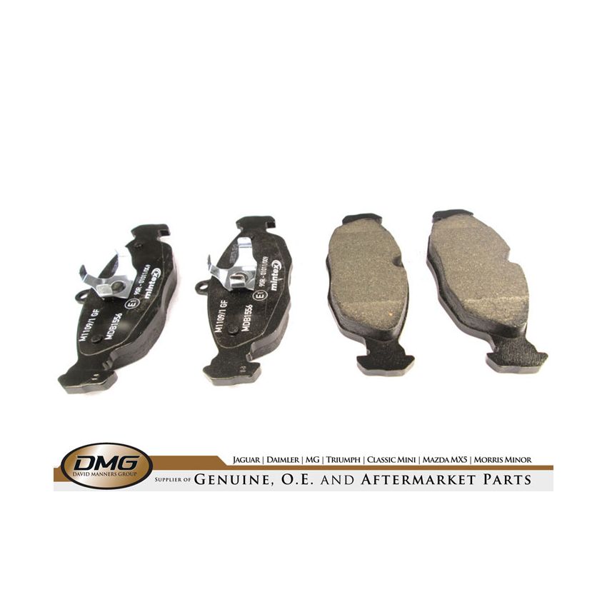 REAR BRAKE PAD SET:  X300, XJS