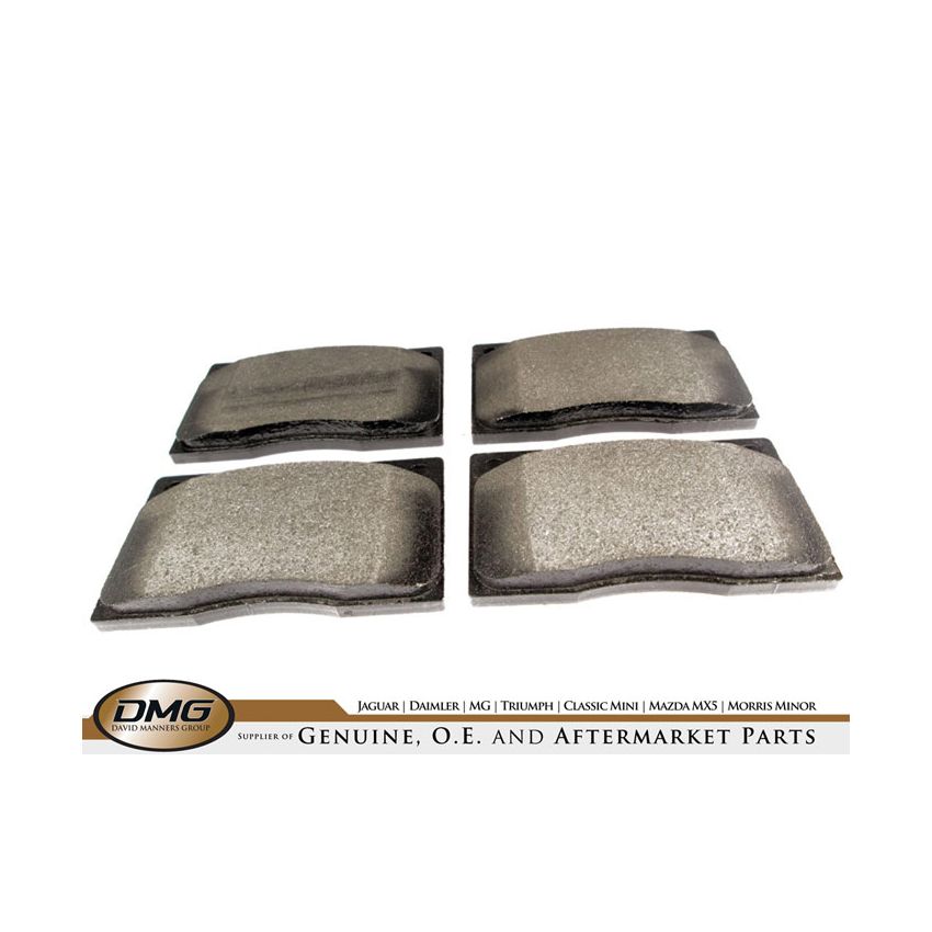 FRONT BRAKE PADS:  XJ6, XJ12, XJS (4 POT)