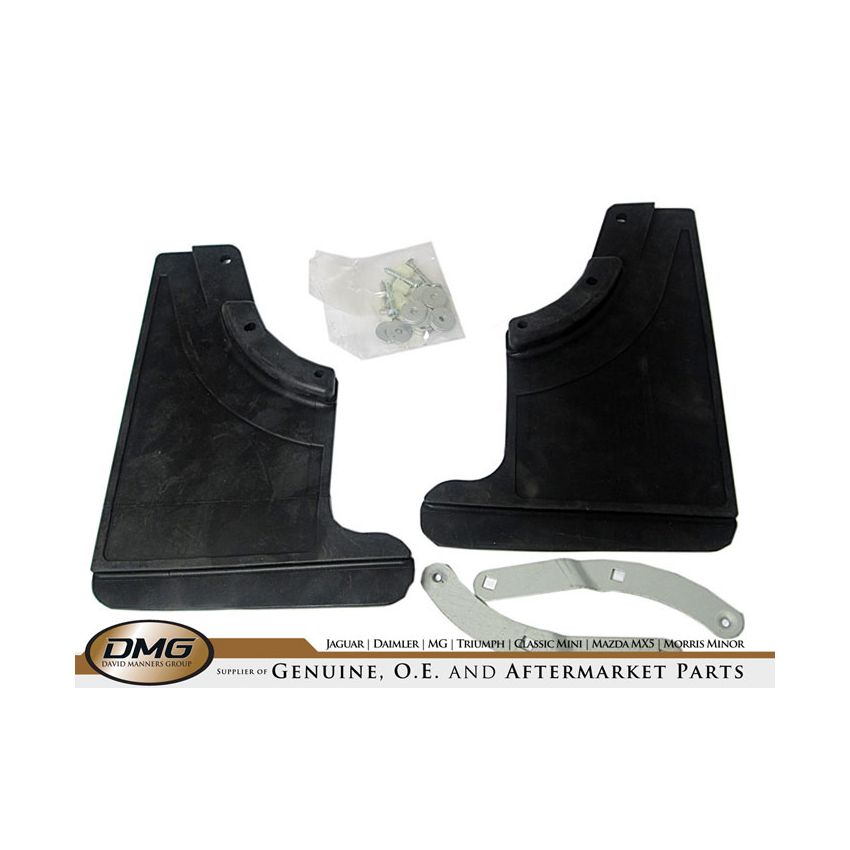 FRONT MUDFLAP KIT:  XJ6, XJ12