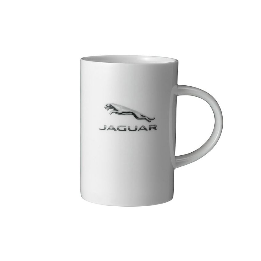LEAPER LOGO MUG:  - WHITE