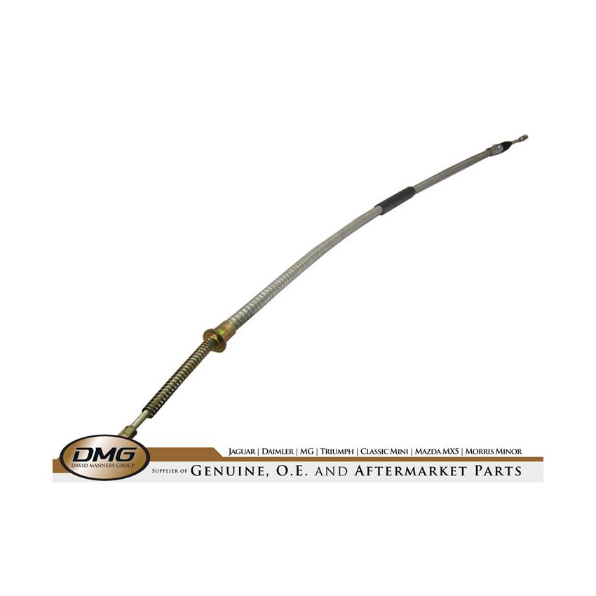 RH REAR HANDBRAKE CABLE:  X300, XJ8, XK8, XJ40