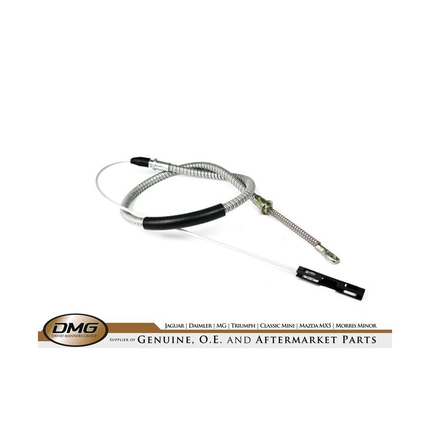 LH REAR HANDBRAKE CABLE:  X300, XJ8, XK8, XJ40
