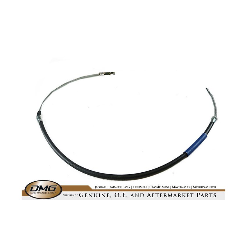 LH REAR HANDBRAKE CABLE:  X300, XJ8, XK8, XJ40