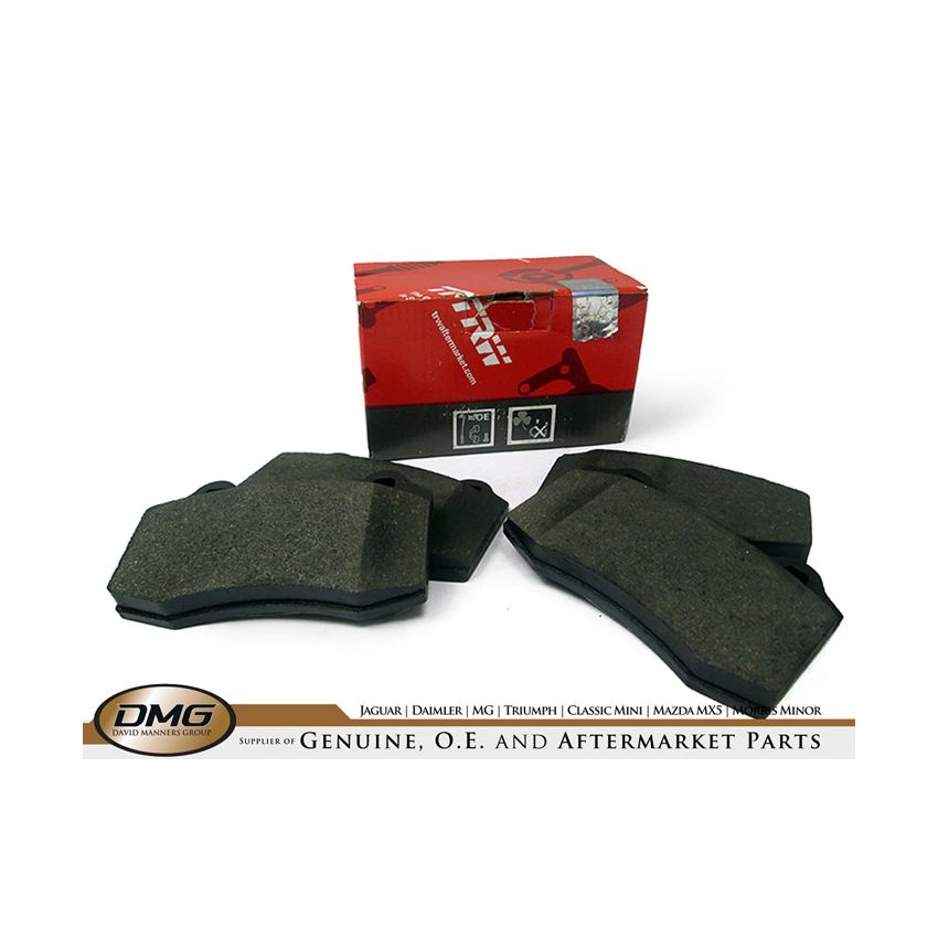 REAR BRAKE PAD KIT (BREMBO):  XKR 4.0L S/C