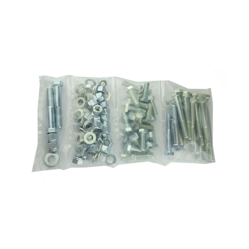 FRONT FRAME BOLT KIT:  E-TYPE S1 S2