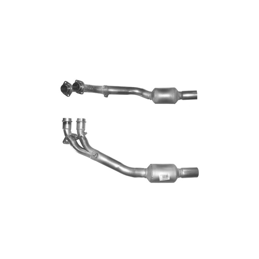 RH DOWNPIPE & CATALYST:  XJS 6.0