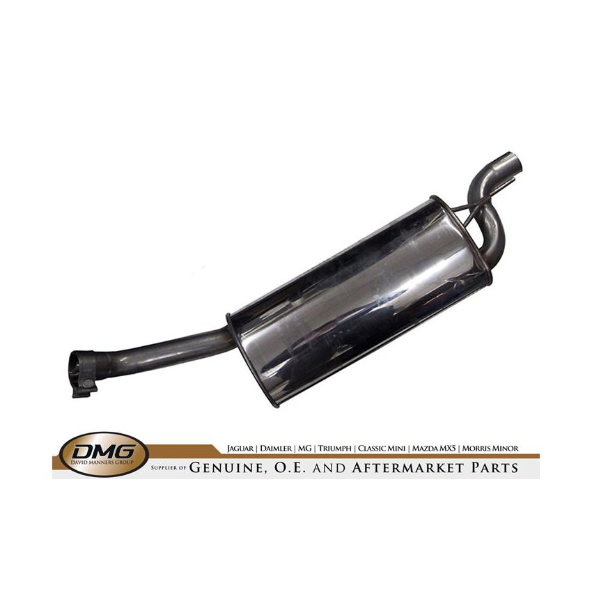 LH REAR EXHAUST SILENCER:  X300
