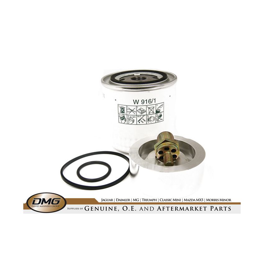 OIL FILTER CONVERSION KIT:  E-TYPE S1 3.8