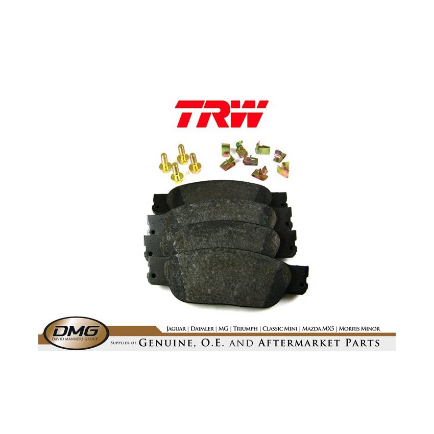 FRONT BRAKE PAD SET:  S-TYPE NO S/C<M45254