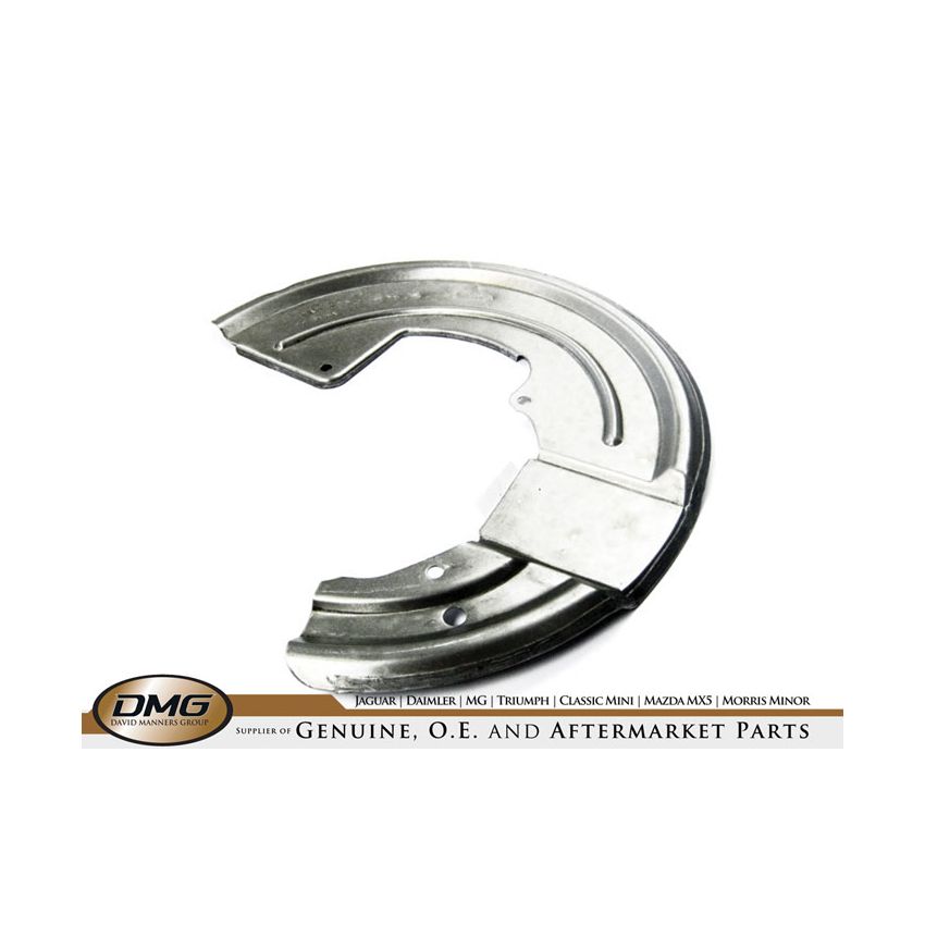 LH FRONT DISC SHIELD:  S-TYPE> VIN M45254