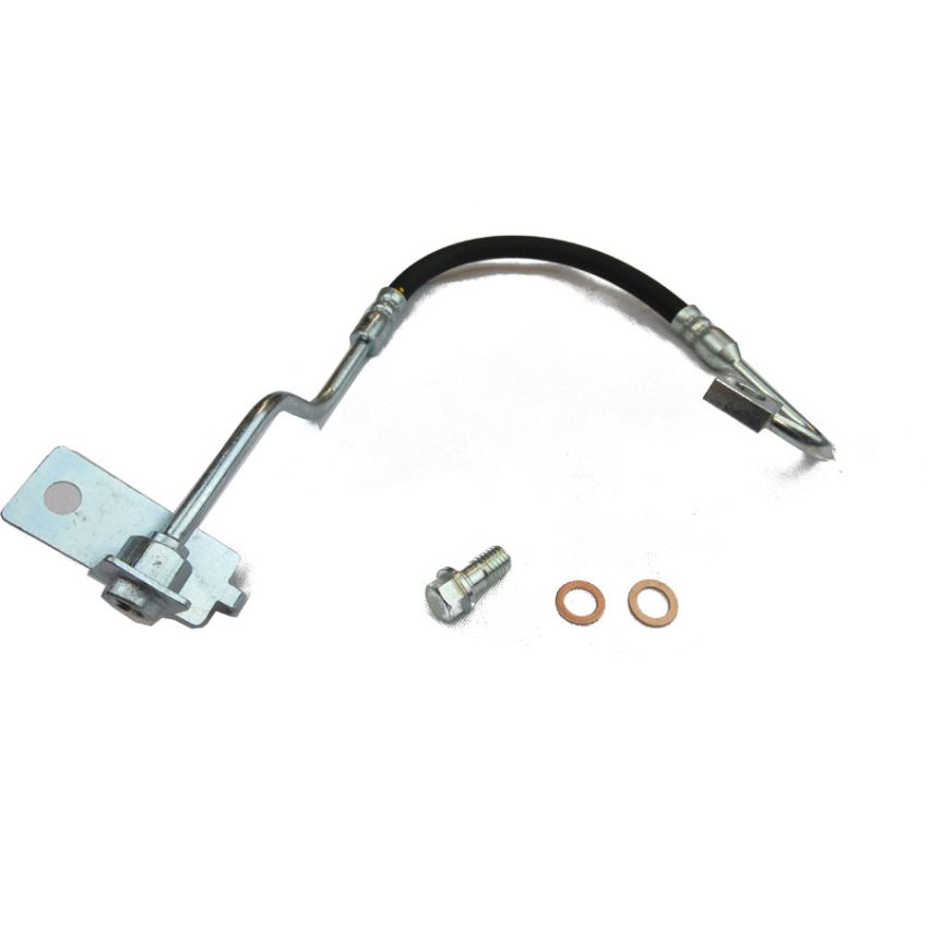 LH REAR FLEXIBLE BRAKE HOSE (BORG & BECK):  S-TYPE