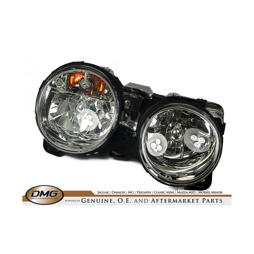 LH HEADLAMP (LHD):  S-TYPE +LEVELLING