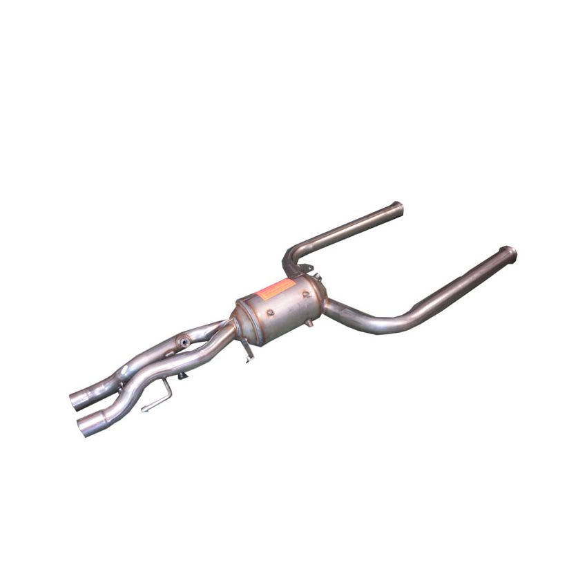 FRONT EXHAUST PIPE & FILTER:  S-TYPE 2.7TD  EURO 4