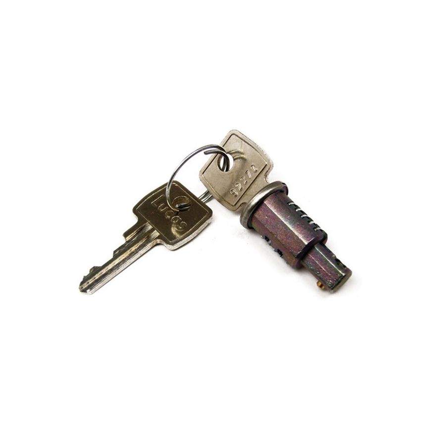 LUCAS LOCK BARREL & KEYS:  XK, MK2 IGN, XJ BOOT