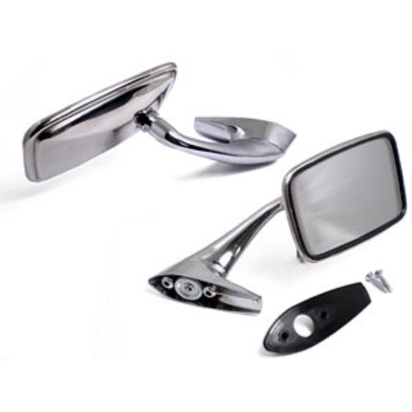 RH DOOR MIRROR:  XJ S2