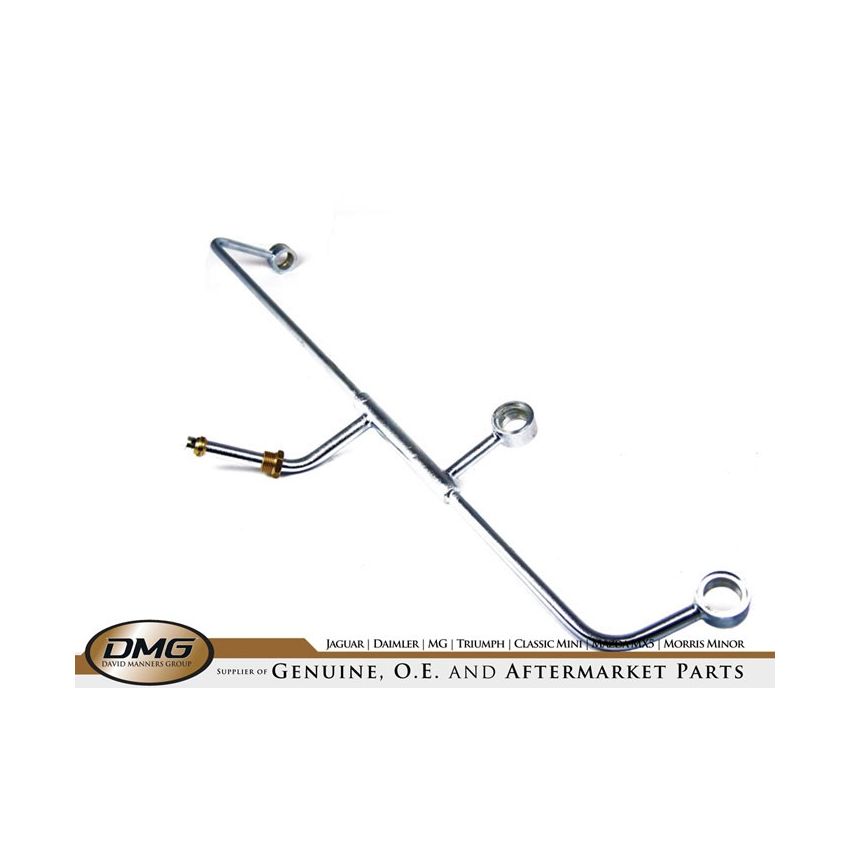 PETROL FEED PIPE:  JAGUAR E-TYPE S1 S2 3.8 4.2