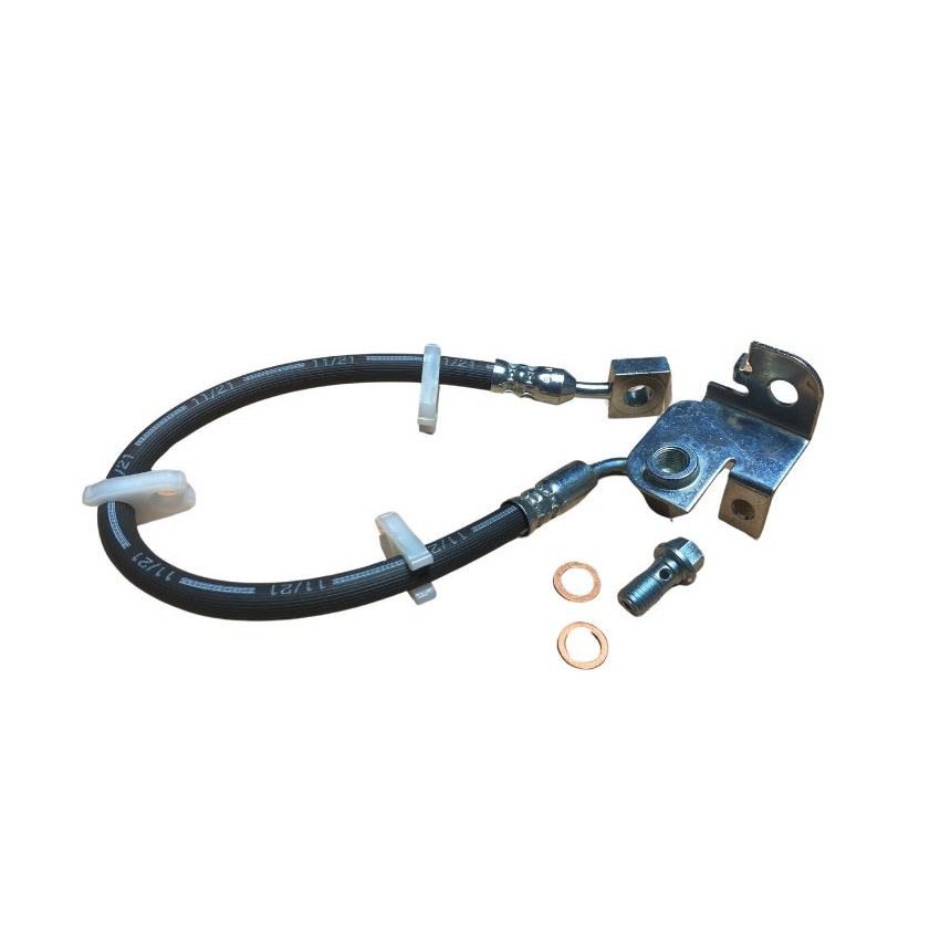 RH FRONT FLEXIBLE BRAKE HOSE (BORG & BECK):  X350