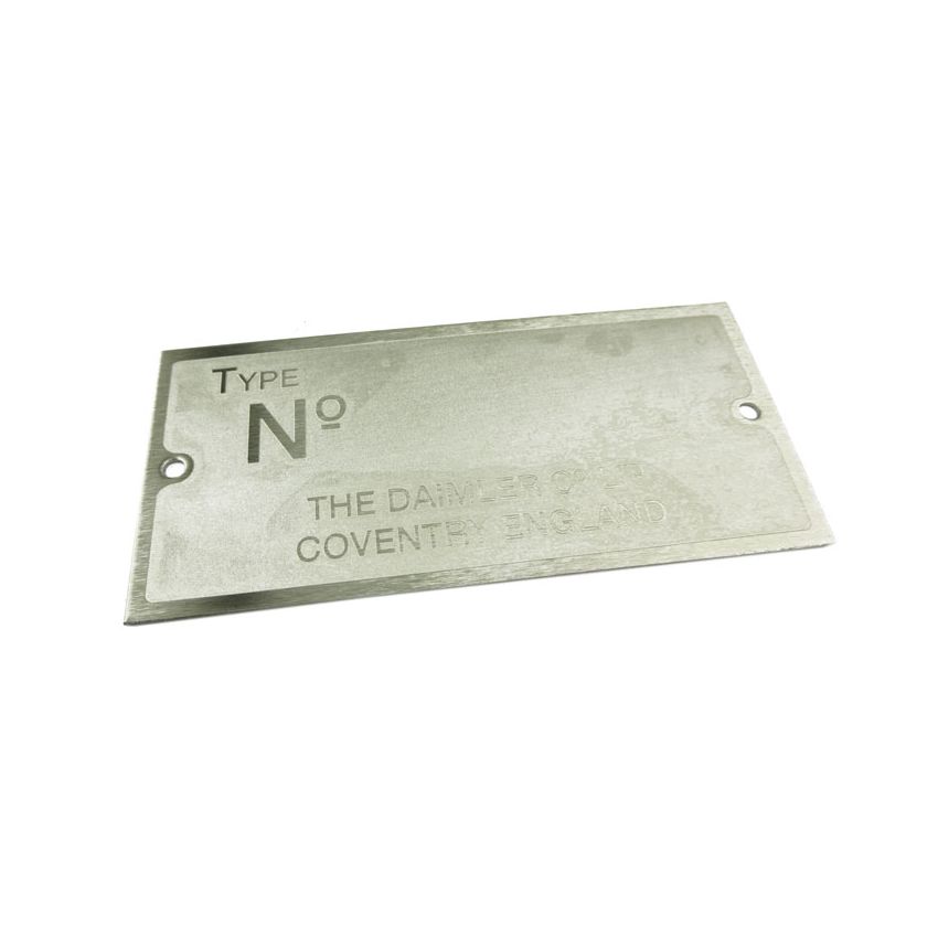 CHASSIS PLATE:  DART