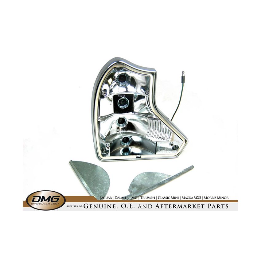 LH REAR LAMP BACKING:  XJ S3