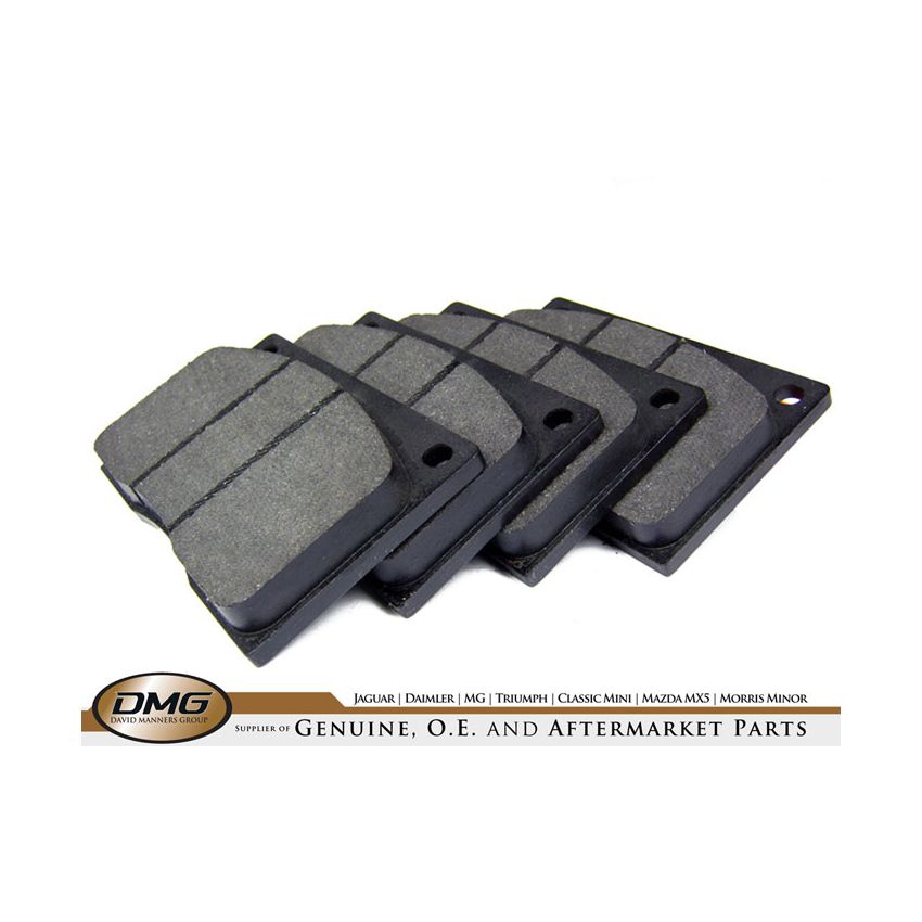 FRONT BRAKE PADS:  XJ6, XJ12, XJS (4 POT)