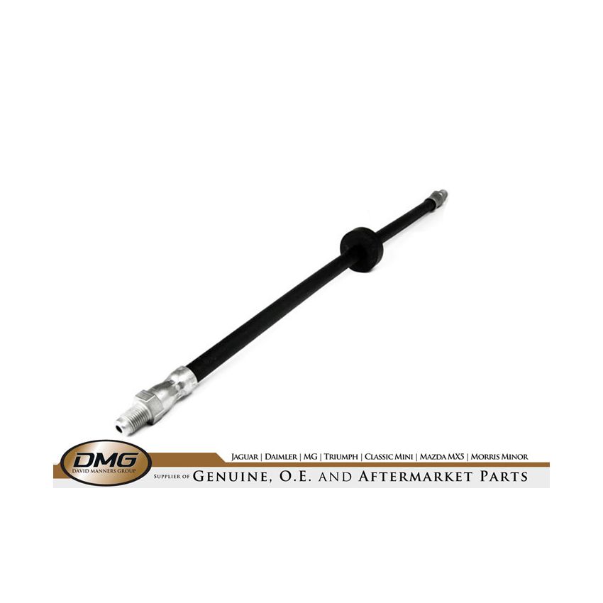 FLEXIBLE FRONT BRAKE HOSE:  X308 NO S/C