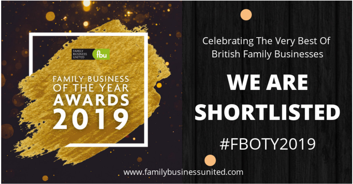 DMG shortlisted for regional award in 2019!
